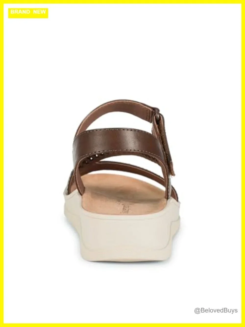 1.5in Wedge Sandals with Hook & Loop Closure - Lightweight & Slip-Resistant